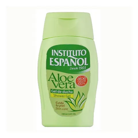 INSTITUTO ESPANOL ALOE VERA Kremowy żel pod prysznic na bazie aloesu, 100 ml