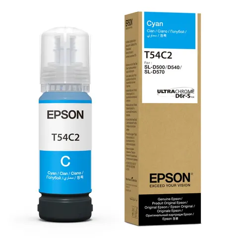 Tusz Epson T54C2 C - cyan, 70 ml