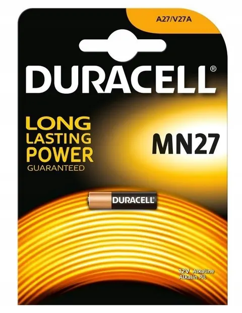 Bateria MN27 Duracell A27 V27A 1szt