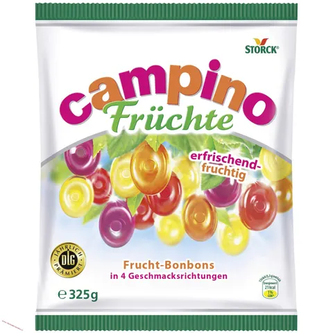 STORCK Cukierki owocowe 335g Campino Fruchte DE