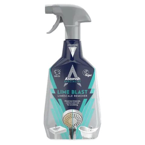 ASTONISH Spray Odkamieniacz specjalistyczny do łazienki, prysznica 750ml GB /12/