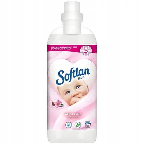 Softlan Ultra Weich & Mild 45 płukań 1 l