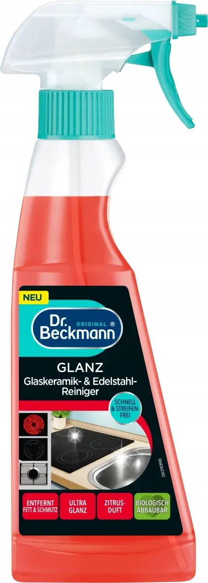 Dr. Beckmann glaskeramika & stal spray 250 ml