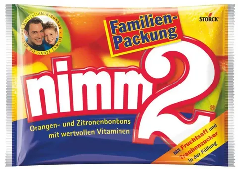 STORCK Nimm 2 Familien Cukierki Owocowe 429g DE