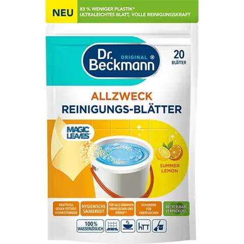 DR BECKMANN Magic listki do Podłóg a'20 Lemon DE