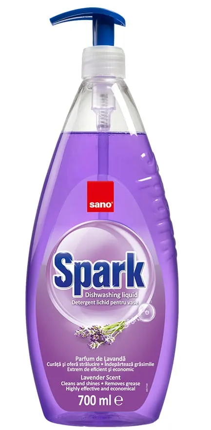 SANO Spark Płyn do mycia naczyń Lavenda 700ml IL