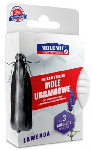 MOLOMIT Dysk antymolowy Lawenda 1szt.