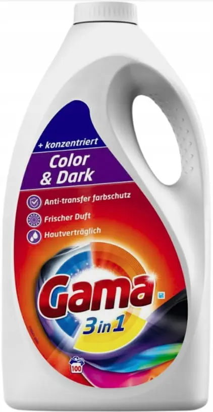 Gama Colour & Dark żel do prania 4,5 l 100 prań