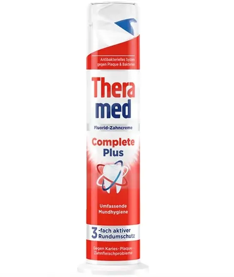 Pasta do zębów 100ml Theramed complete plus czerwona