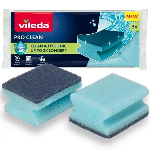 VILEDA Zmywak Pro Clean Profi 3 sztuki