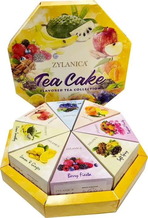 Zylanica Herbata Tea Cake Collection 8x10 piramidek (1,5 g) 120g