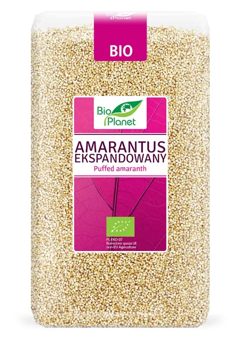 Amarantus Ekspandowany BIO 150g - Bio Planet