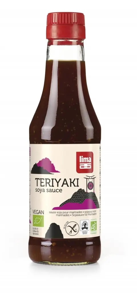 Sos Sojowy Teriyaki bezglutenowy BIO 250ml - Lima