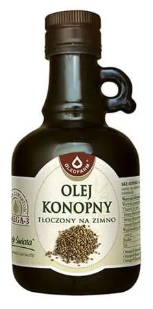 Olej Konopny 250ml - Oleofarm