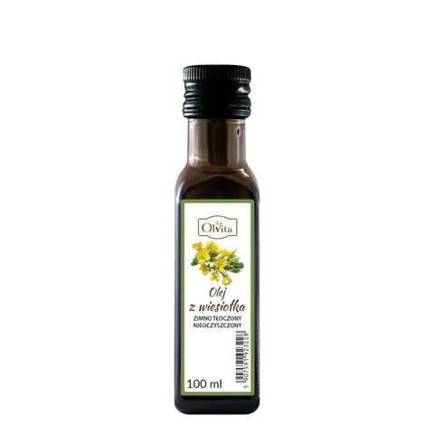 Olej z Wiesiołka Zimnotłoczony 100ml - Olvita