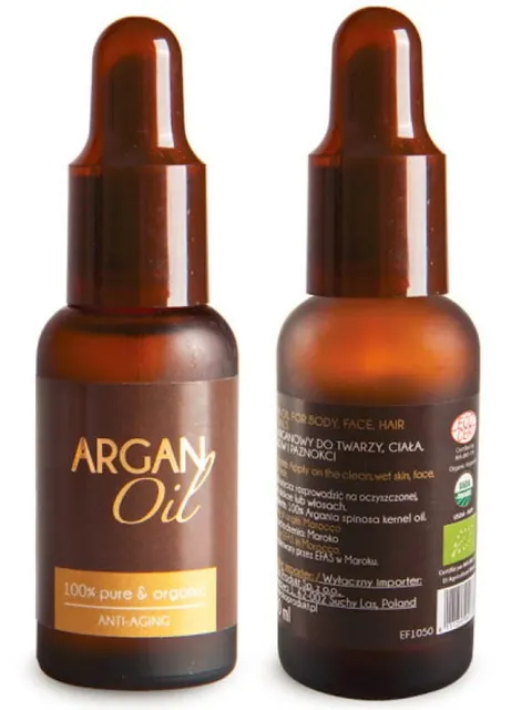 Olej Arganowy Kosmetyczny z Ecocert BIO 50ml - Efas Maroko