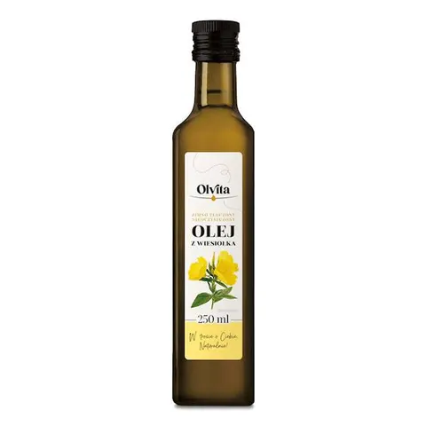 Olej z Wiesiołka Zimnotłoczony 250ml - Olvita
