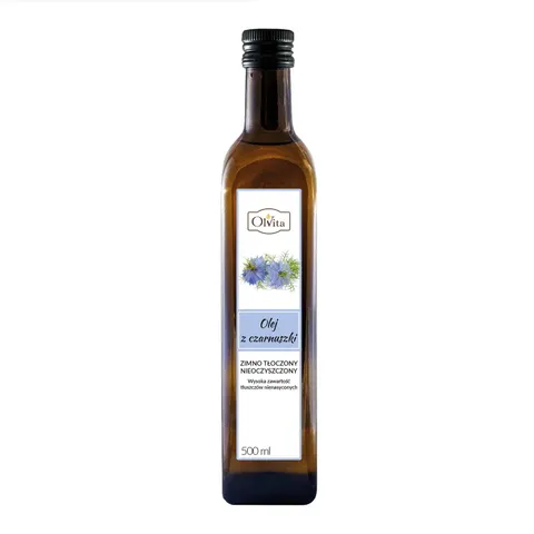 Olej z Czarnuszki 500 ml Olvita