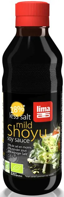 Sos Sojowy Shoyu mniej soli BIO 250ml - Lima
