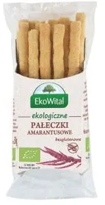 Pałeczki amarantusowe bezglutenowe BIO 50 g EkoWital