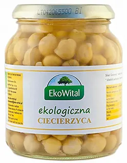 CIECIERZYCA W ZALEWIE BIO 350 g (215 g) - EKOWITAL