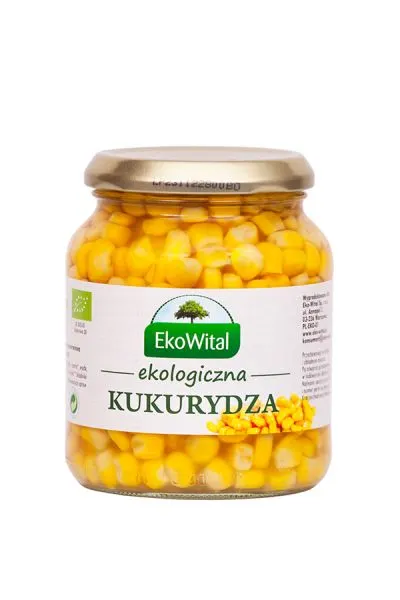 Kukurydza w zalewie BIO 340 g / 230 g EkoWital