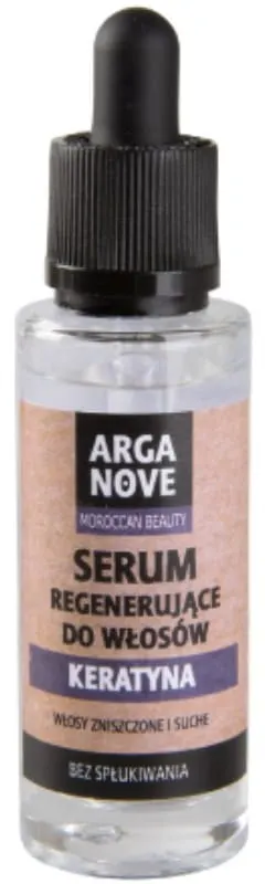 Regenerujące Serum do Włosów z Keratyną 30ml - Arganove