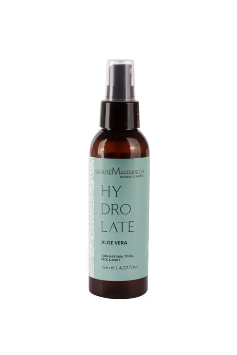 Woda Aloesowa Hydrolat do Twarzy i Ciała 125ml - Beaute Marrakech