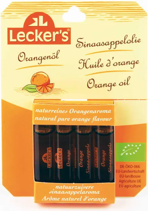 Aromat Pomarańczowy BIO 8ml - Lecker's
