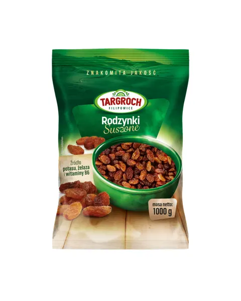 Rodzynki Suszone Drobne 1kg - Targroch