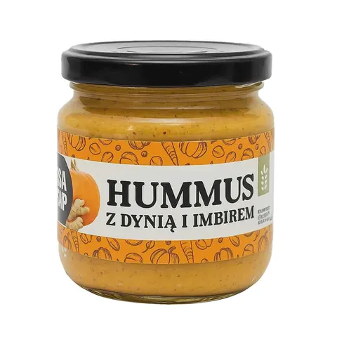 Hummus z Dynią i Imbirem 200g - Vega Up