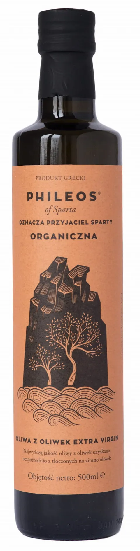 Oliwa z Oliwek Extra Virgin BIO 500ml - Phileos