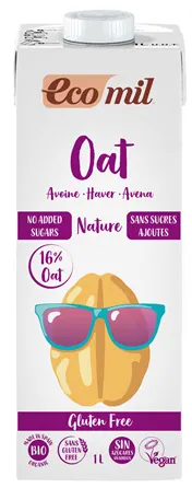 Napój owsiany bezglutenowy BIO 1 l Ecomil