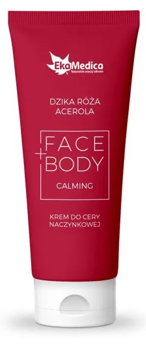 Krem do Cery Naczynkowej Face+Body Dzika Róża + Acerola 100ml - EkaMedica