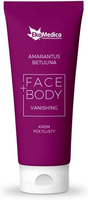 Krem Półtłusty Face+Body Amarantus + Betulina 100ml - EkaMedica (DATA: 30.11.2026)