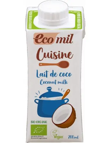 Śmietanka z miąższu kokosowego BIO 200 ml Ecomil