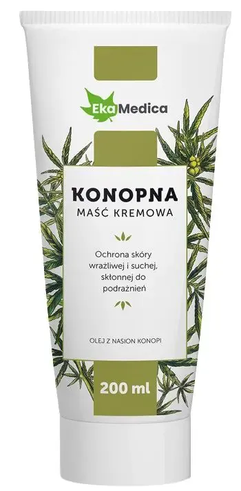 MAŚĆ KREMOWA KONOPNA 200ML EKAMEDICA