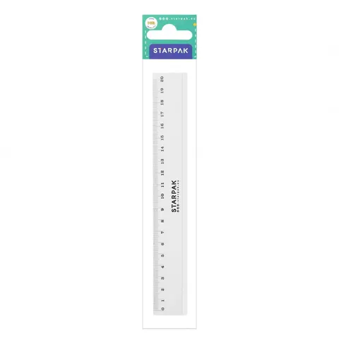 Linijka plastikowa 20cm STARPAK 447743
