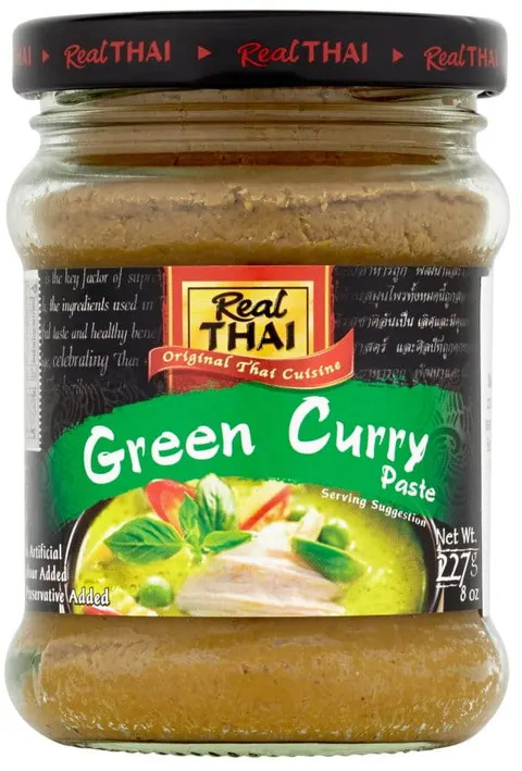 Pasta Curry Zielona Green 227g - Real Thai