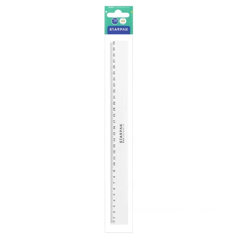 Linijka 30cm STARPAK 472867