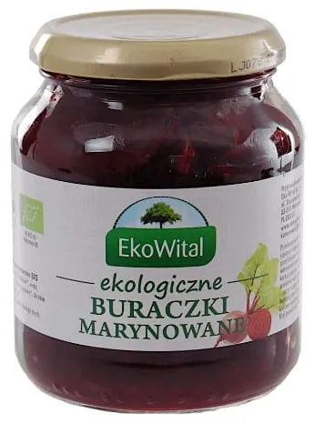 Buraczki marynowane BIO 340 g Ekowital