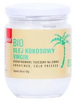 Olej Kokosowy Virgin BIO 200ml - Rish