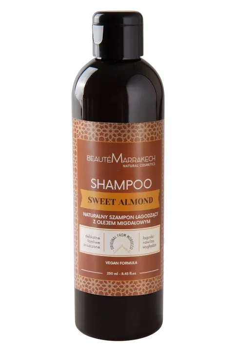 Szampon Migdałowy Delikatne Włosy Skóra Wrażliwa 250ml - Beaute Marrakech