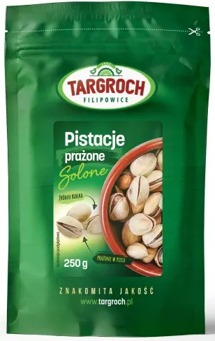 Pistacje Prażone Solone Extra Duże 250g - Targroch