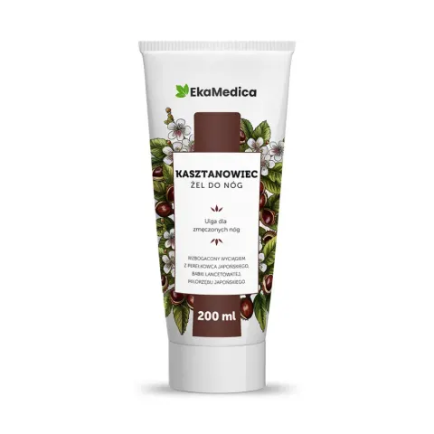 Żel z Kasztanowca + Perełkowiec 200ml - EkaMedica