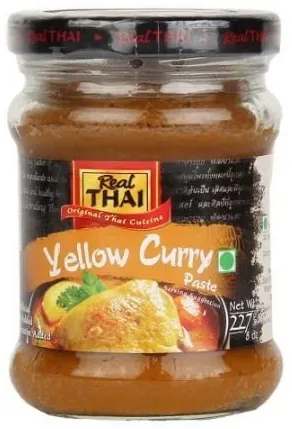 Pasta Curry Żółta Yellow 227g - Real Thai