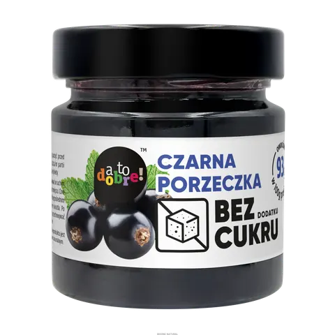 Czarna Porzeczka bez dodatku cukru BIO 195g - A to dobre!