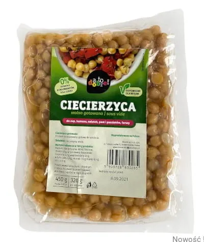 Ciecierzyca Gotowana 450g - A to dobre!