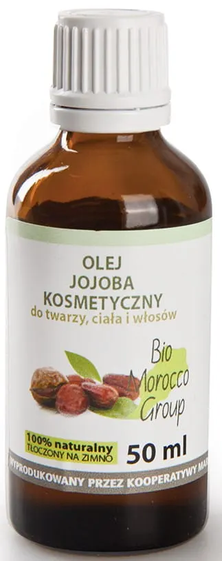Olej Jojoba Tłoczony na Zimno 30ml - Bio Morocco