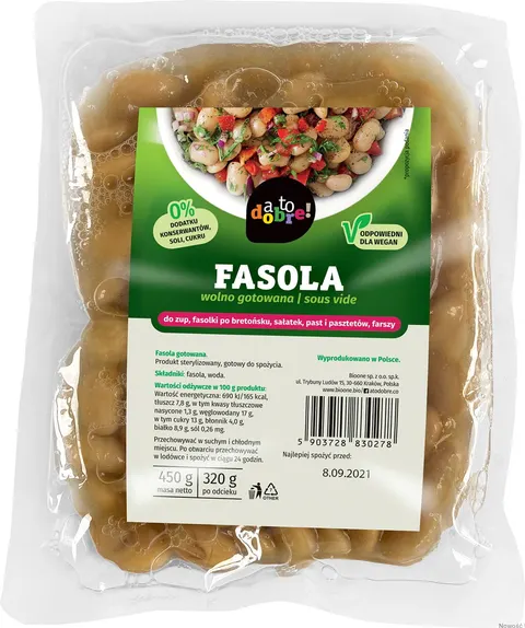 Fasola Gotowana 320g - A to dobre!